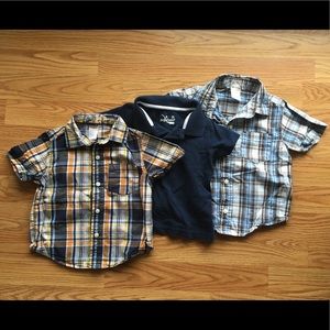 Gymboree collared short sleeve shirts 12-18mo